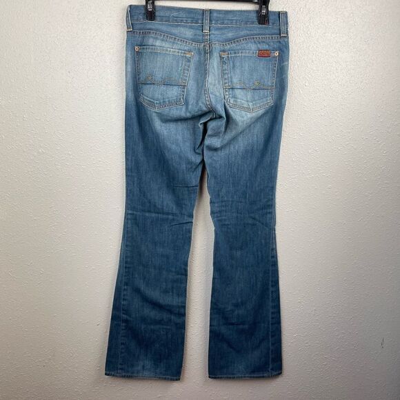 7 for All Mankind Bootcut Jeans Size 28 EUC - Picture 4 of 6